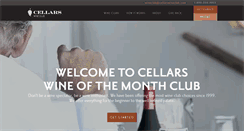 Desktop Screenshot of cellarswineclub.com